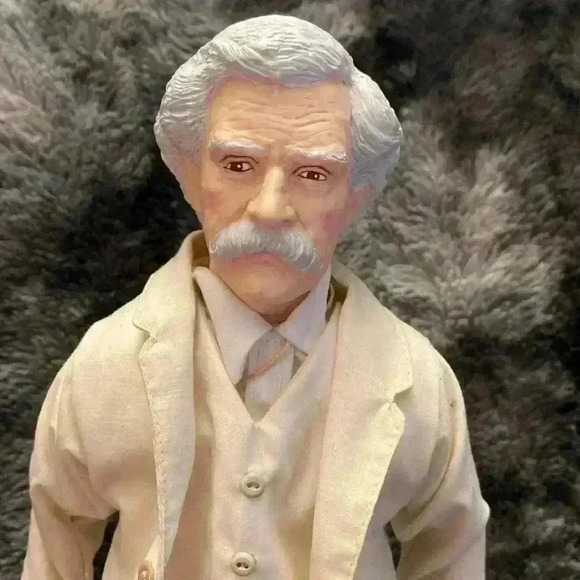 HOST PICK!!! Vintage Mark Twain Doll with  tag - Picture 12 of 16